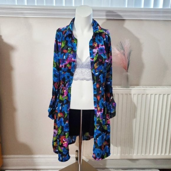 Velvet Heart- Blouse Shirt Dress- Size S - Picture 3 of 11